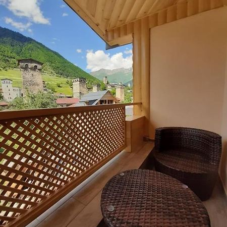 Hotel Sanli Mestia Exteriér fotografie