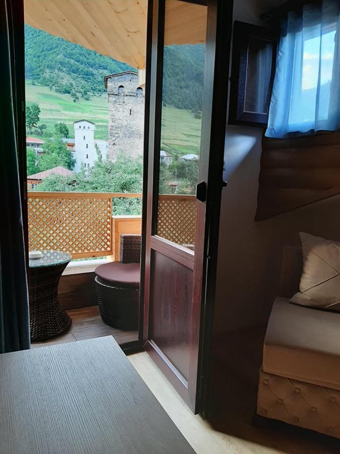 Hotel Sanli Mestia Exteriér fotografie
