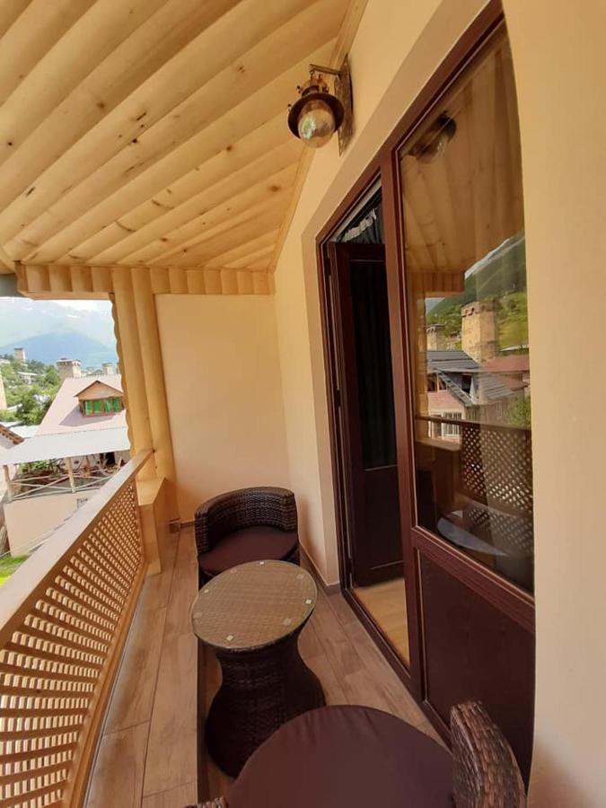 Hotel Sanli Mestia Exteriér fotografie