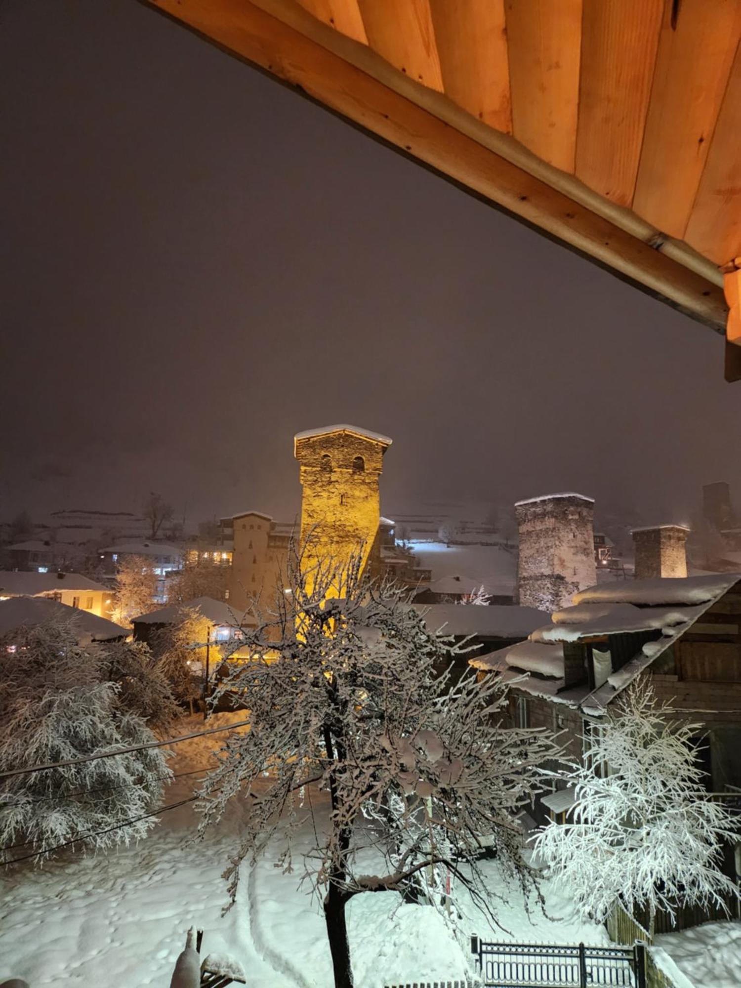 Hotel Sanli Mestia Exteriér fotografie